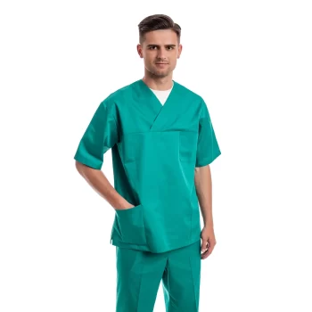 Vyriška žalia medicininė pižama (komplektas) MSS01GR